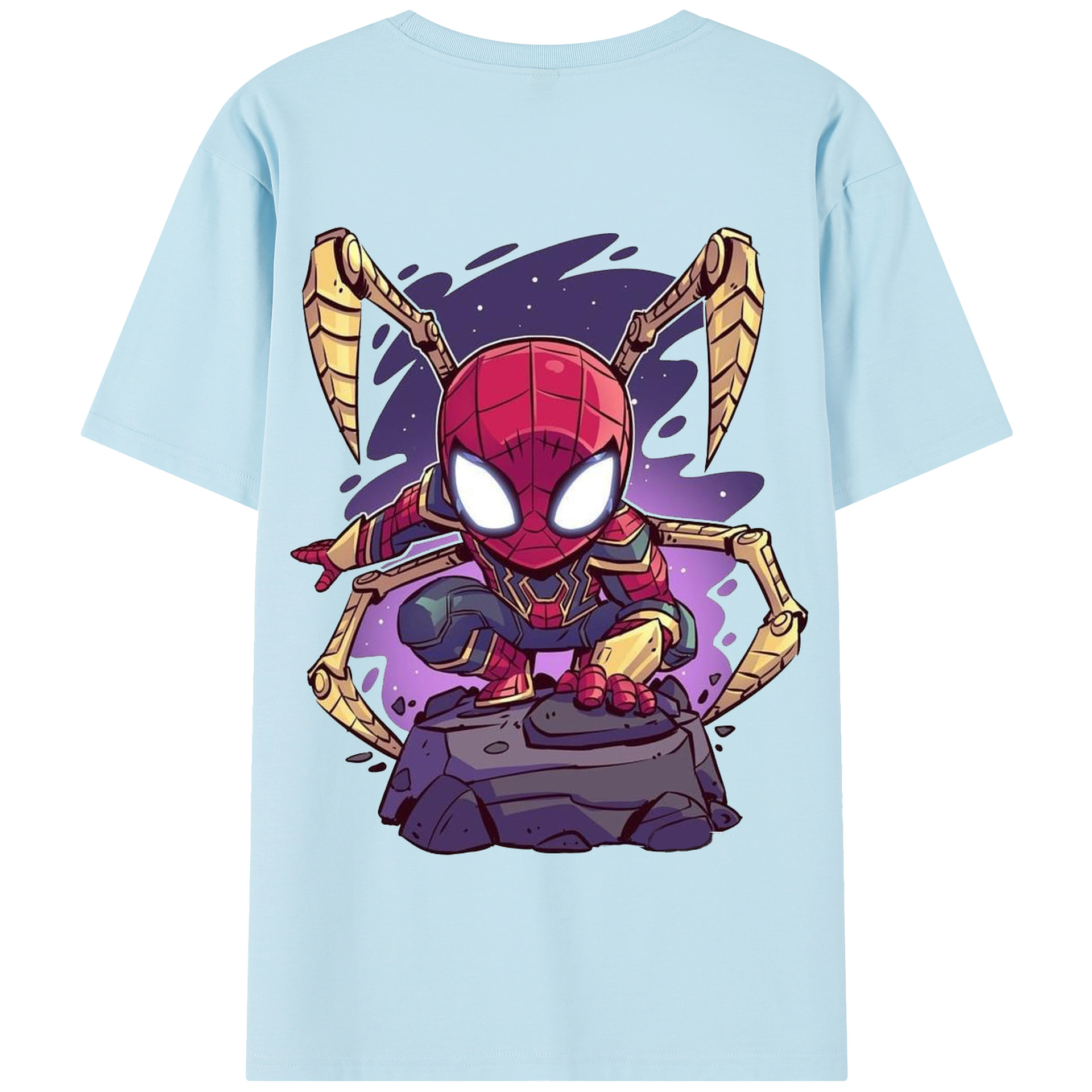 （画像用） アベンジャーズ The Avengers 綿100％半袖Tシャツ（背面プリント）